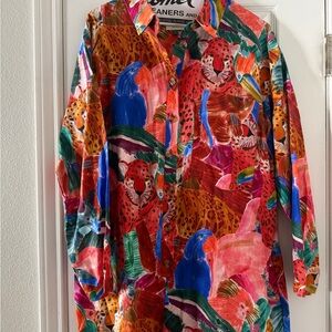 FARM Rio Multicolor Animal Print Jumpsuit